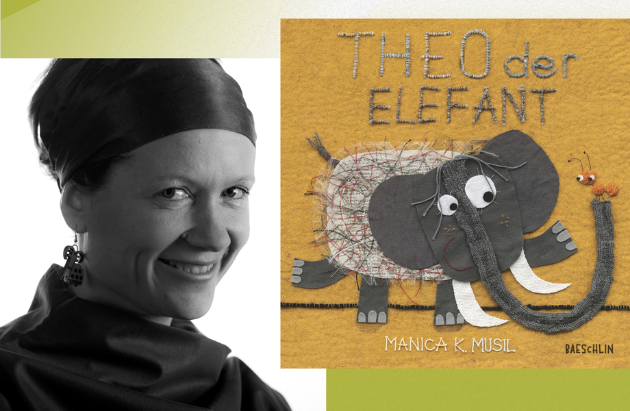 Manica Musil: Theo der Elefant / Buch Wien