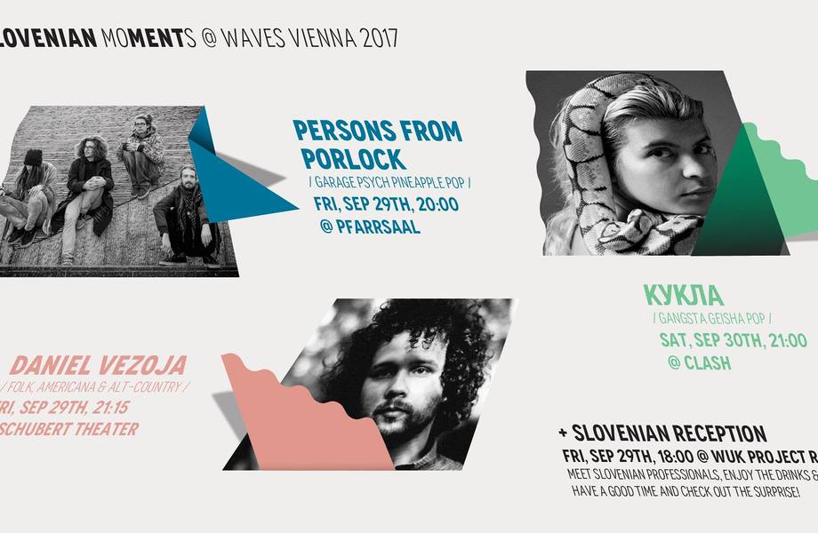 Slowenischer Empfang am Waves Vienna 2017